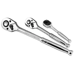 (image for) 3-PC THIN PROFILE RATCHET SET