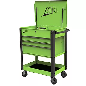 DLX 4-DRAWER SERV CART-GRE