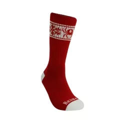 Redback Bamboo Crew Christmas Sock Red Redback Bamboo Crew Christmas Sock Red