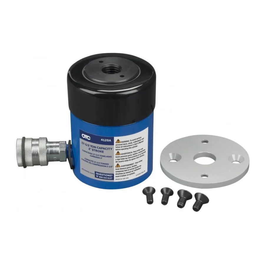 (image for) 17-1/2 TON HOLLOW CENTER HYDRAULIC RAM (W/ ADAPTER)