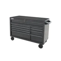 (image for) Black Tool Cabinet ProSeries 54" Rolling 10-Drawer