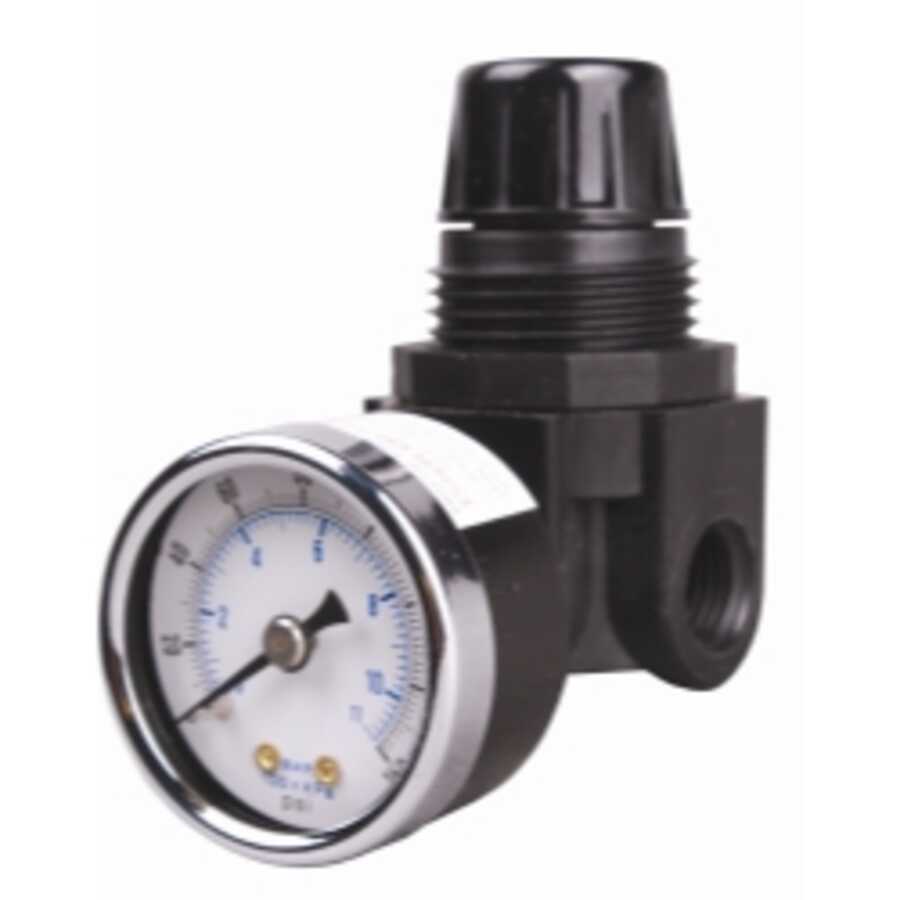 1/4" Mini Regulator with Gauge
