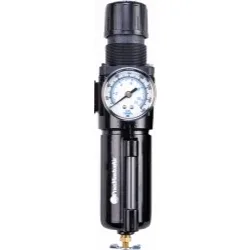 (image for) 1/4" 5 Micron Filter/Regulator w/Metal Bowl