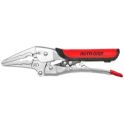 7IN LONG NOSE AUTOMATIC LOCKING PLIERS 7IN LONG NOSE AUTOMATIC LOCKING PLIERS