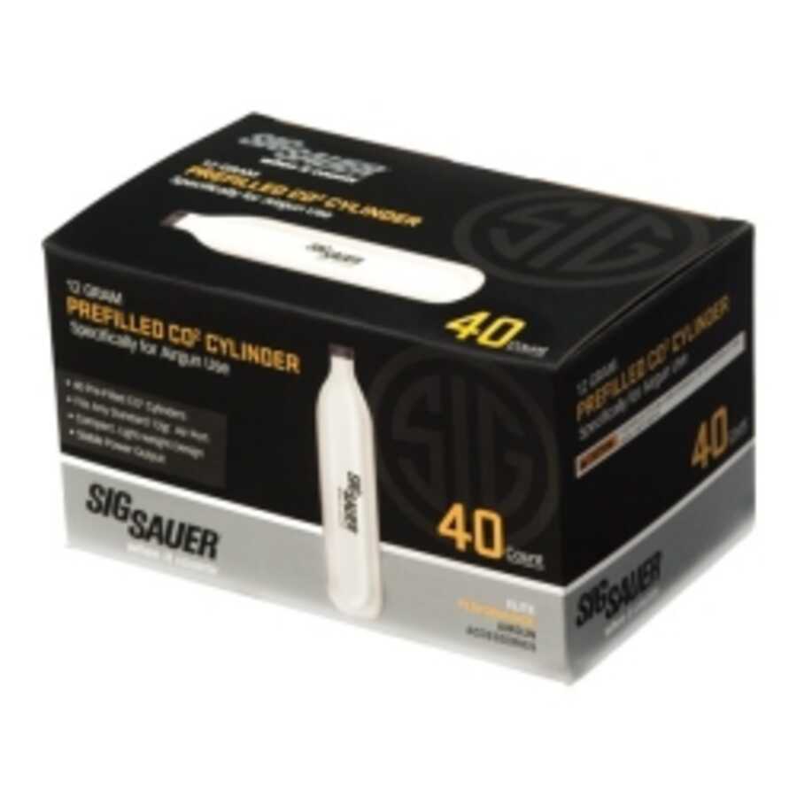 C02, 12 GR, 40 PACK