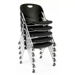 Stack, Nest, Gang Folding Chair - Plastic Seat