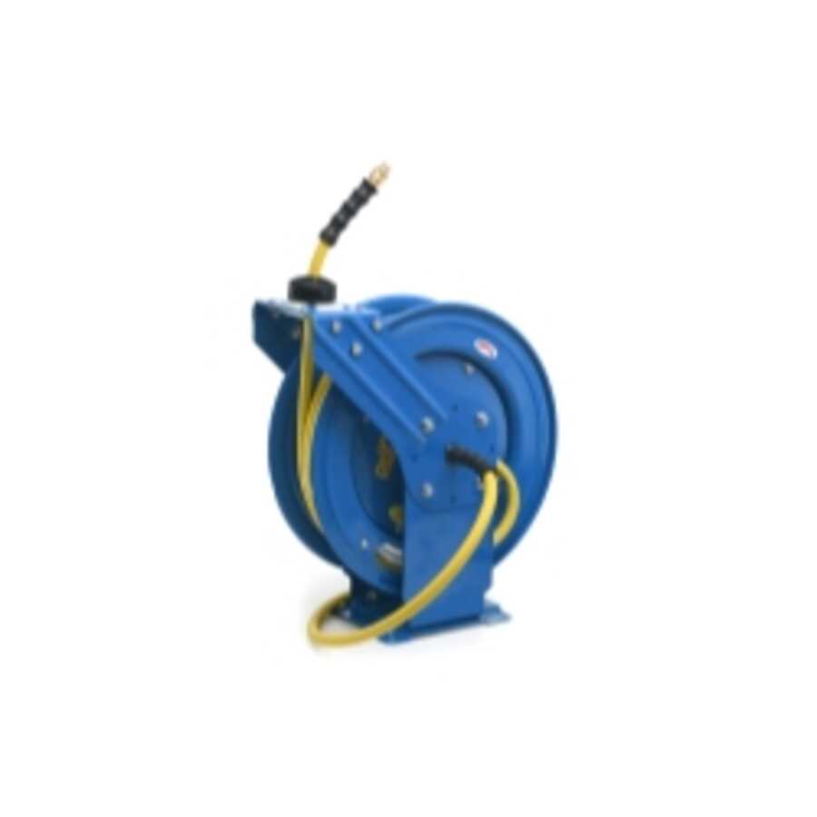 Air Hose Reel OS HD Dual-Arm Retractable 3/8" x 50