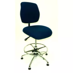 ESD Chair - Medium Height - Deluxe Blue