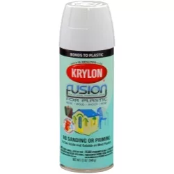 Fusion For Plastic Gloss White 12 oz. Fusion For Plastic Gloss White 12 oz.