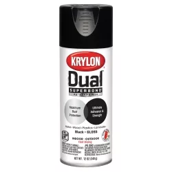 Superbnd Paint Primer Gloss Black 12 oz.