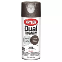 Superbnd Paint Primer Brown Hammered 12 oz.