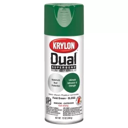 Superbnd Paint Primer Gloss Field Green 12 oz.