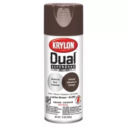 Superbnd Paint Primer Gloss Leather Brown 12 oz.