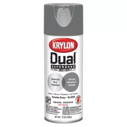 Superbnd Paint Primer Gloss Smoke Gray 12 oz.