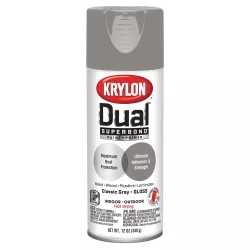 Superbnd Paint Primer Gloss Classic Gray 12 oz.