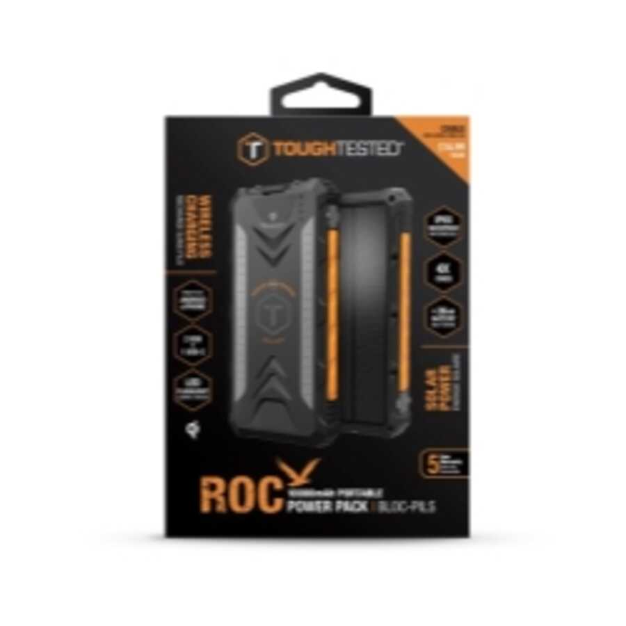 | TT-PBW-10C | ToughTested 10,000 mAh USB-C Power Bank with QC3