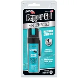 (image for) SABRE Teal Compact Pepper Gel with Clip