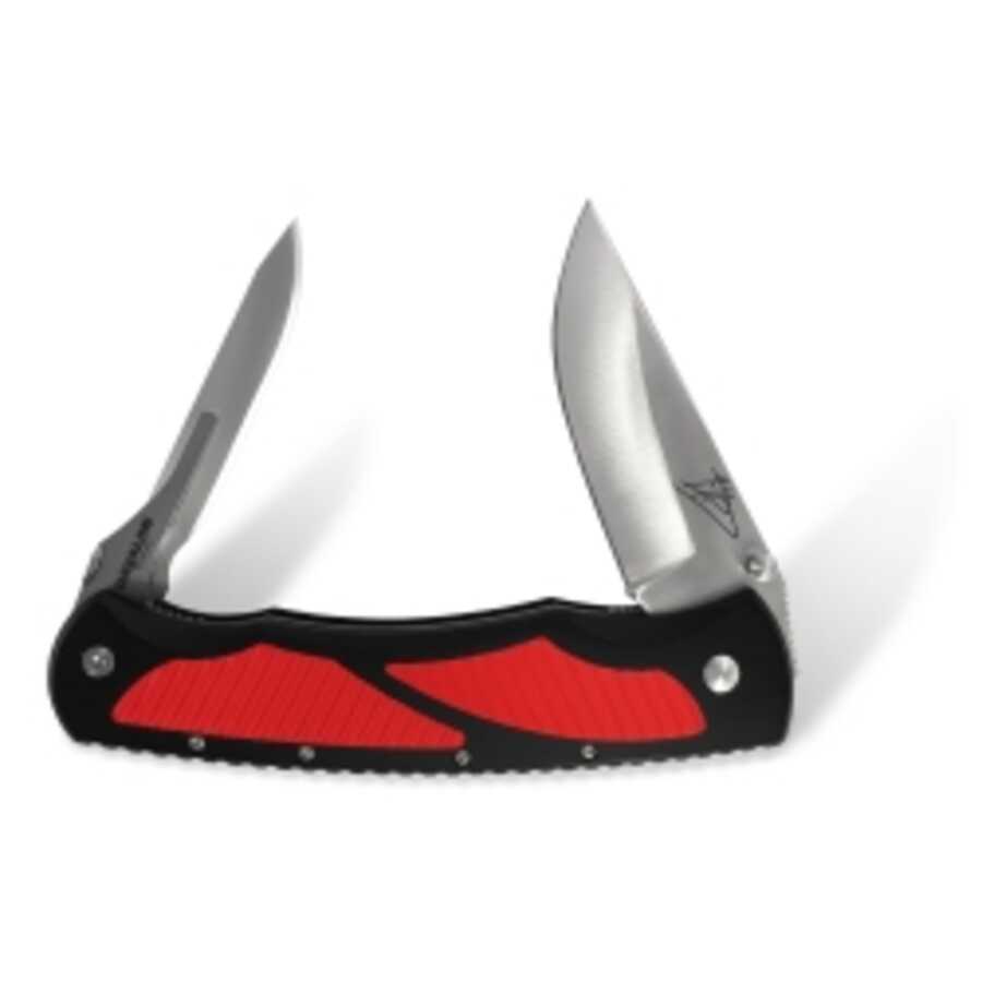 TITAN (BLACK W/RED INSERTS) KNIFE