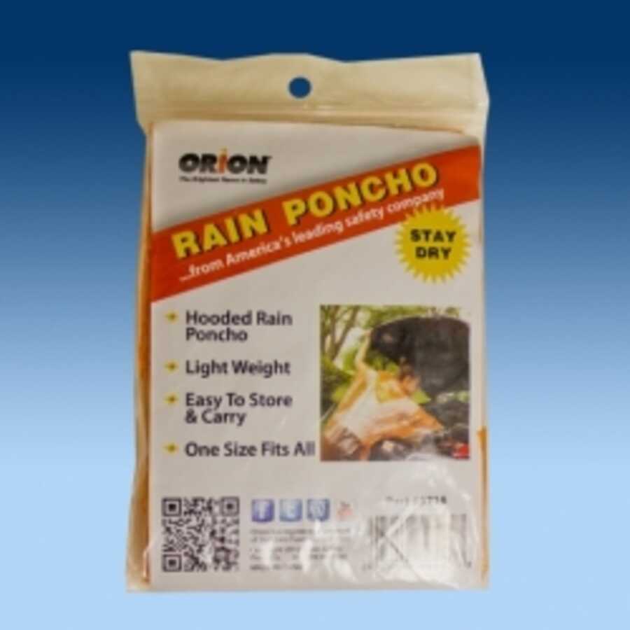 Orion Packaged Rain Poncho