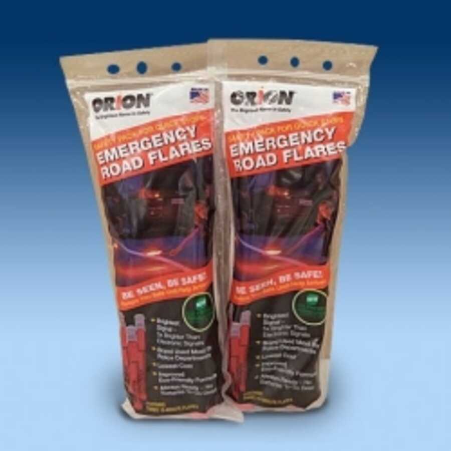 Orion 15 MINUTE FLARE, 3-PK, Retail Packaging