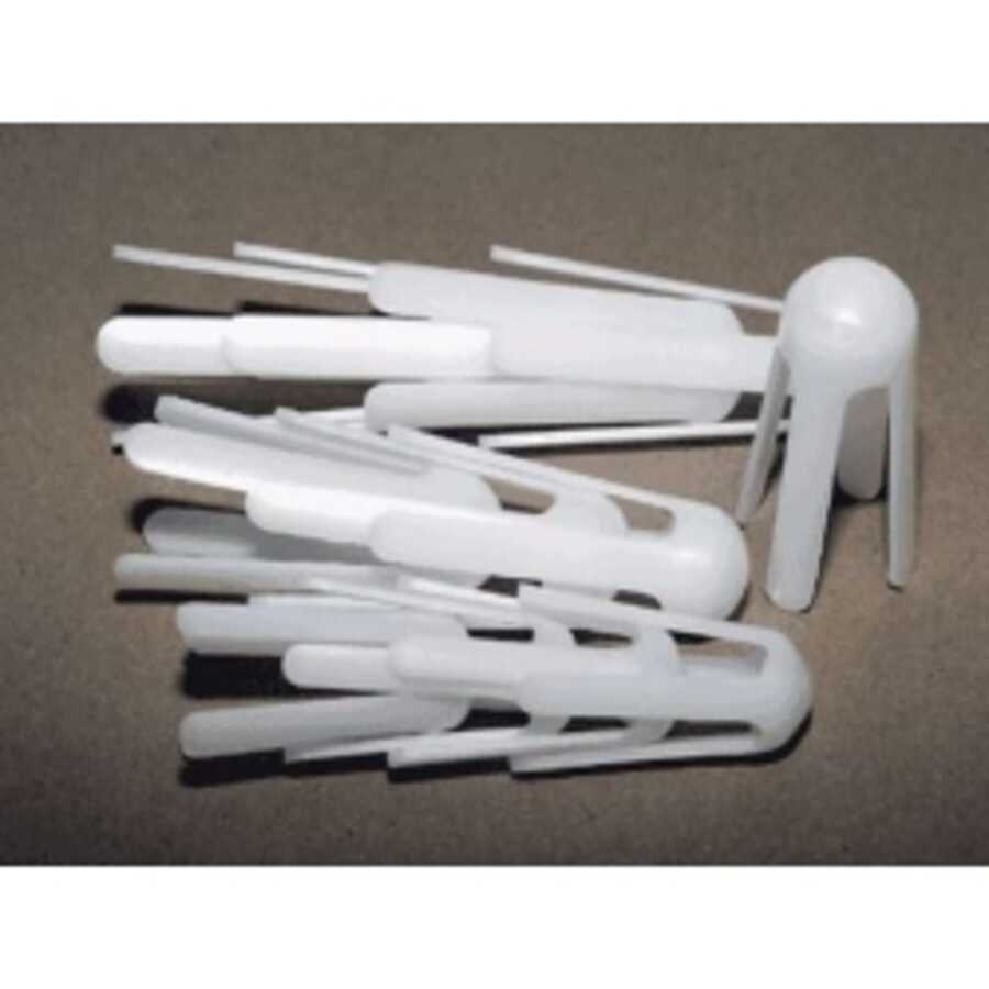 White Plastic Finger Splint Assortment (Pack of 12