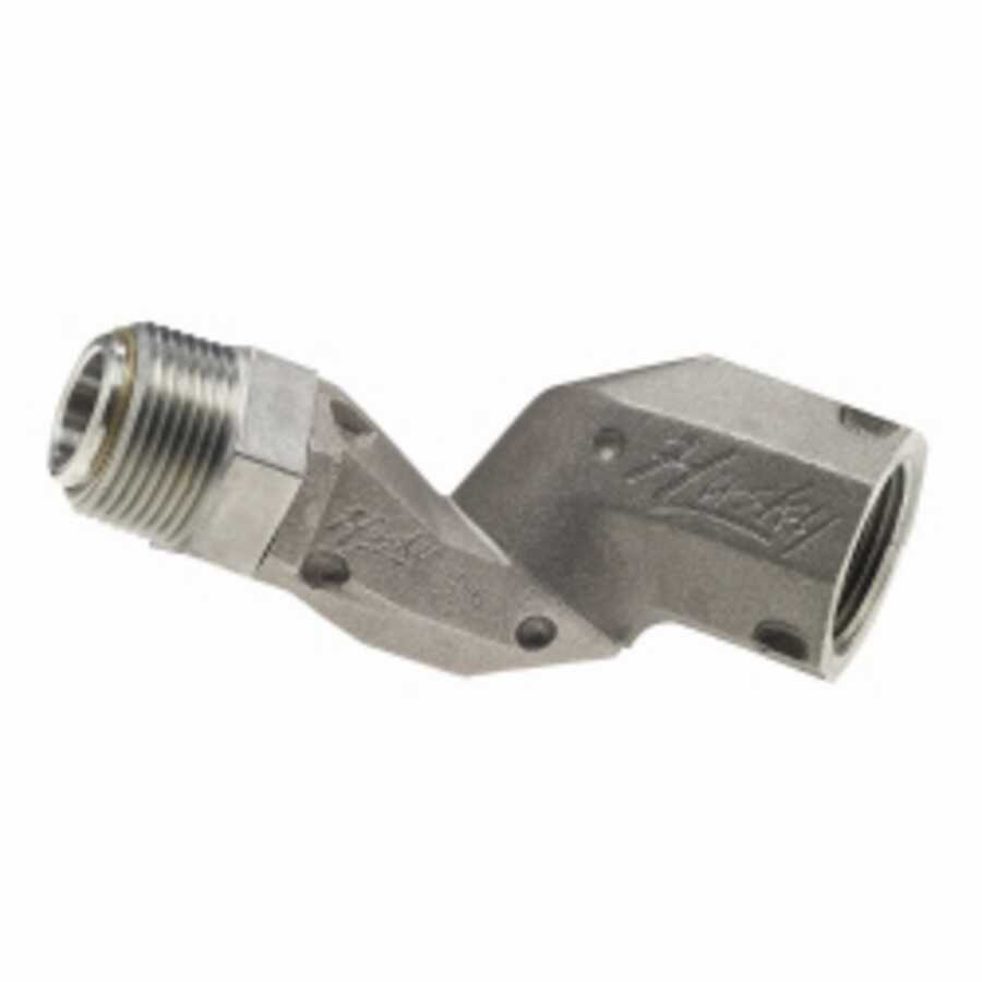 SWIVEL 1IN M X 1IN NPTF H-FLOW MULTI-PLANE SWIVEL