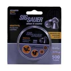 PELLET, .177 CAL, WRAITH LEAD, 500 COUNT PELLET, .177 CAL, WRAITH LEAD, 500 COUNT