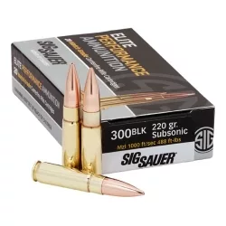 AMMO, 300BLK, 220GR, OTM, BOX/20