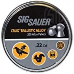 PELLET, .22 CAL, CRUX BALLISTIC ALLOY, NON-LEAD