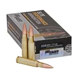 AMMO, 308 WIN, 175GR, OTM, BOX/20