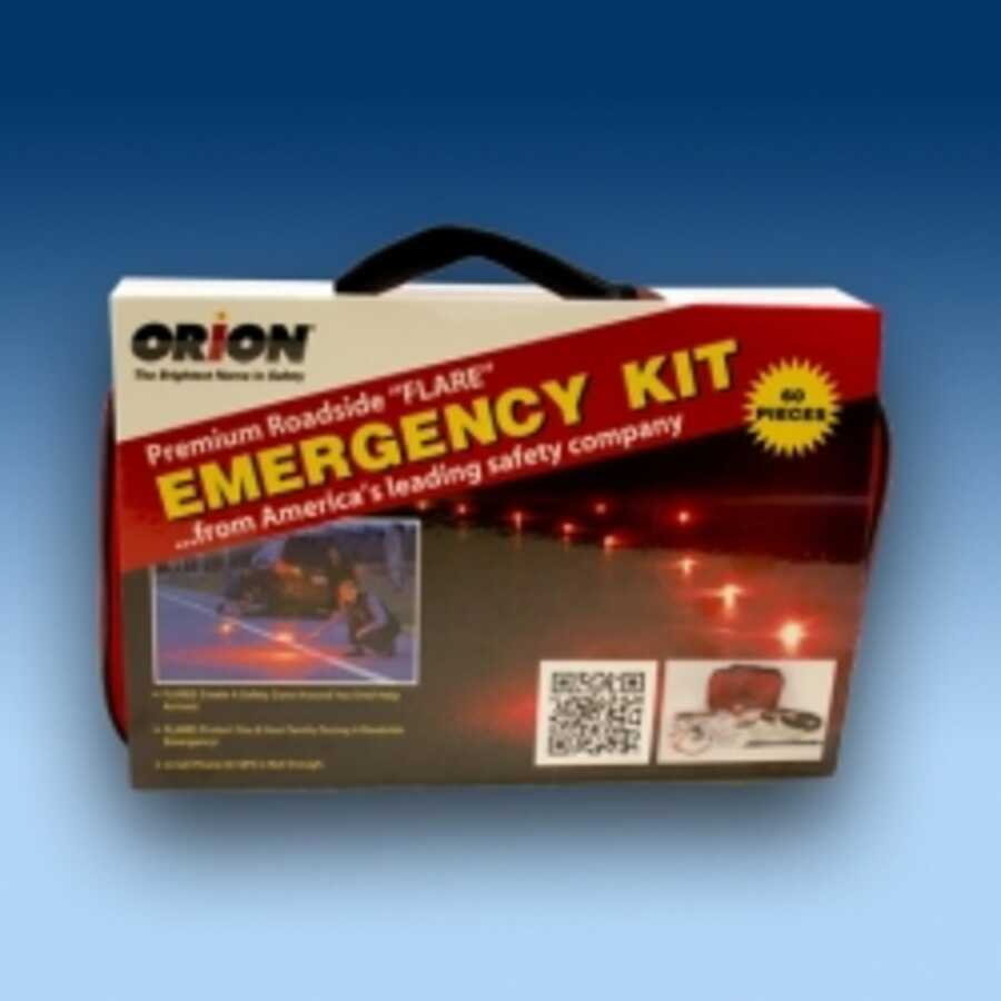 Orion 60-Piece Premium Roadside Emergency Kit