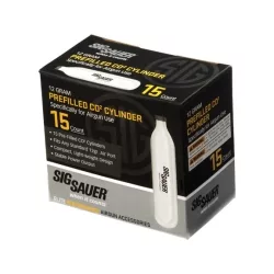 C02, 12 GR, 15 PACK REFILL CYLINDER