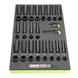 42PC 3/8IN DR MASTER IMPACT SET 42PC 3/8IN DR MASTER IMPACT SET