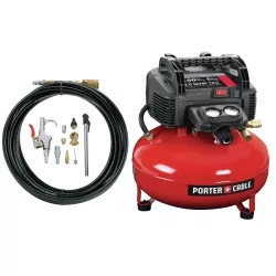 Porter Cable 6 gallon Pancake compressor kit