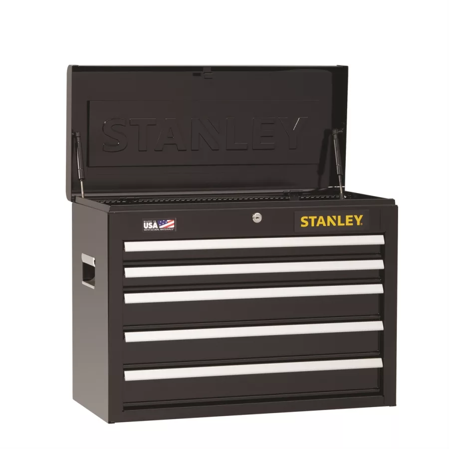 Stanley 5-Drawer Chest, 26.5" x12 in.