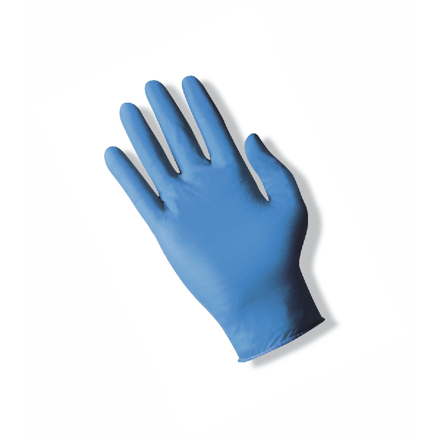 TOUCH N TUFF Dark Blue Nitrile Glove XL