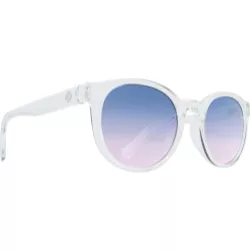 Hi-Fi Sunglasses, Clear Frame and Purple Hi-Fi Sunglasses, Clear Frame and Purple