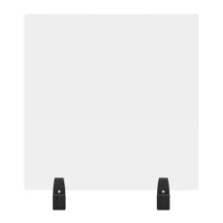 24" x 24" Clear Acrylic Divider w/ 2 Divider Wall