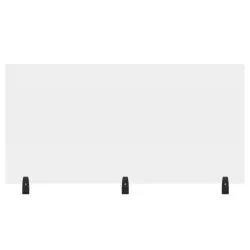 60" x 30" Clear Acrylic Divider w/ 3 Divider Wall