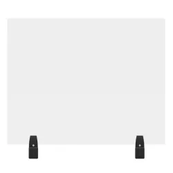30" x 24" Clear Acrylic Divider w/ 2 Divider Wall