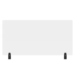 48" x 24" Clear Acrylic Divider w/ 2 Divider Wall