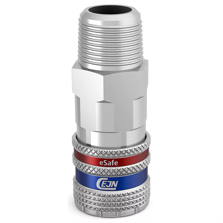 eSafe Safety Coupling 3/8 Euro High Flow 3/8 NPT