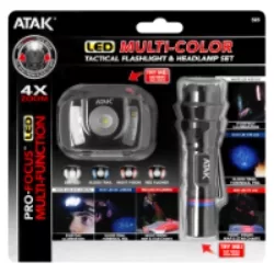 ATAK 2pc Flashlight & Headlamp ATAK 2pc Flashlight & Headlamp