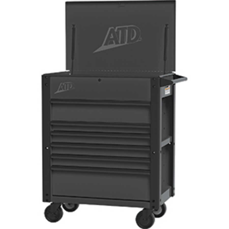 35IN 6-DRAWER TOOL CART-BL