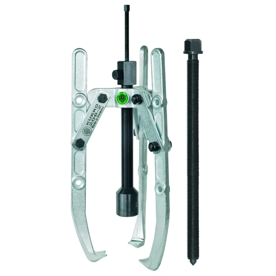 (image for) Universal 3-jaw puller with adjustable reach, long