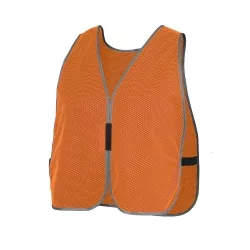 Plain Mesh Safety Vest (image for) Plain Mesh Safety Vest