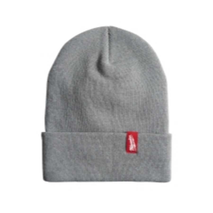 Acrylic Cuffed Beanie - Gray
