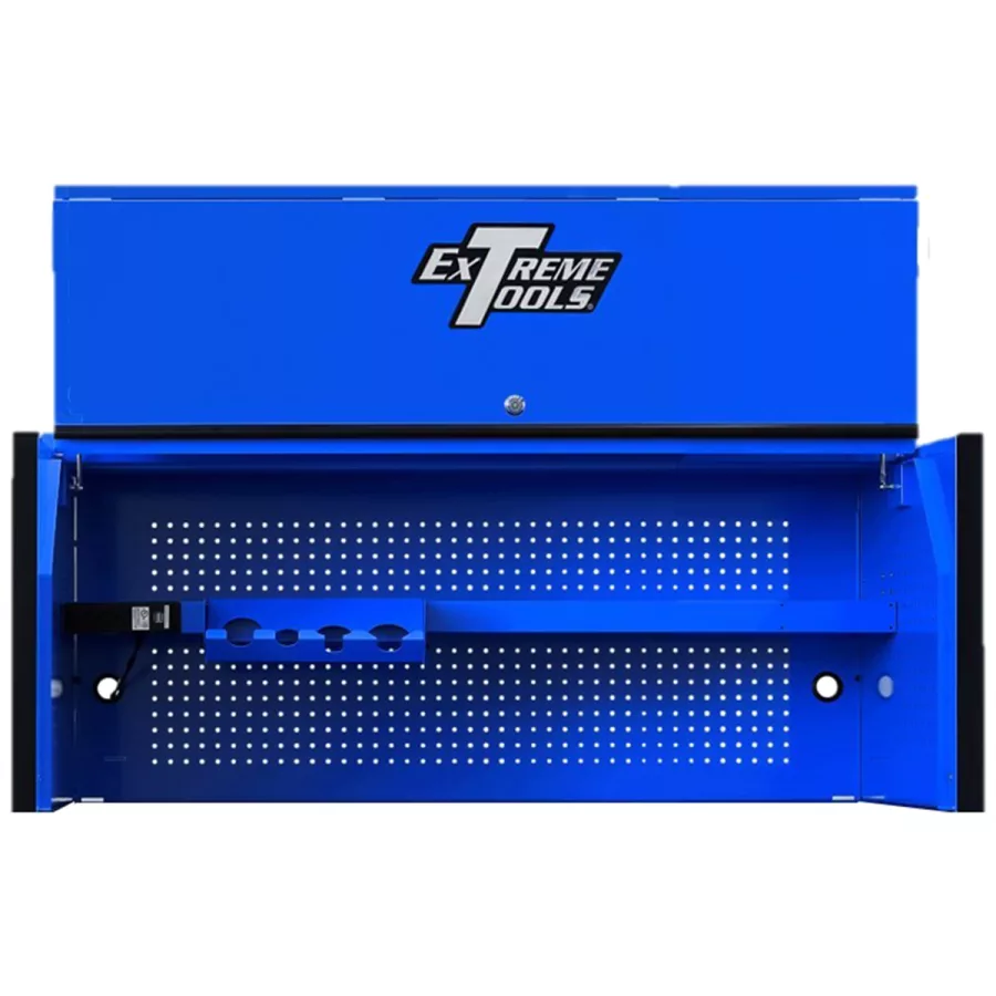 RX Series 55" x 25" Deep Triple Bank Hutch blu blk