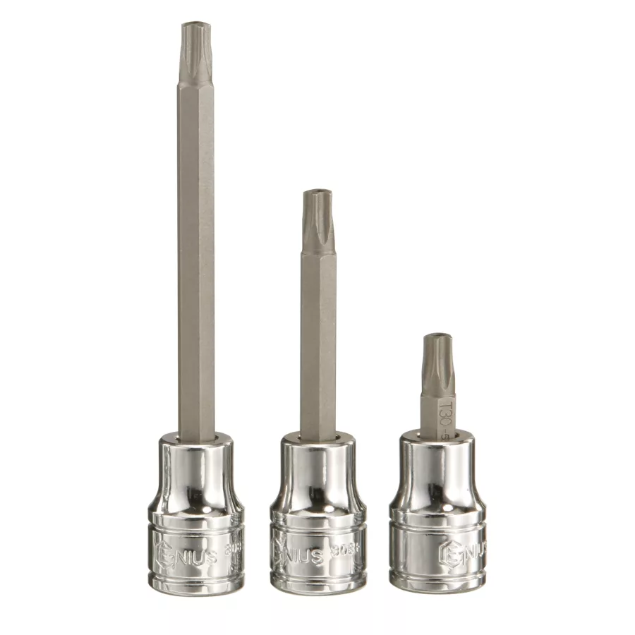 3/8" Dr. T-27 Pentacle Bit Socket 76mmL
