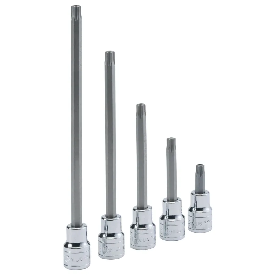 (image for) 3/8" Dr. T-15 Tamperproof Star Bit Socket 110mmL